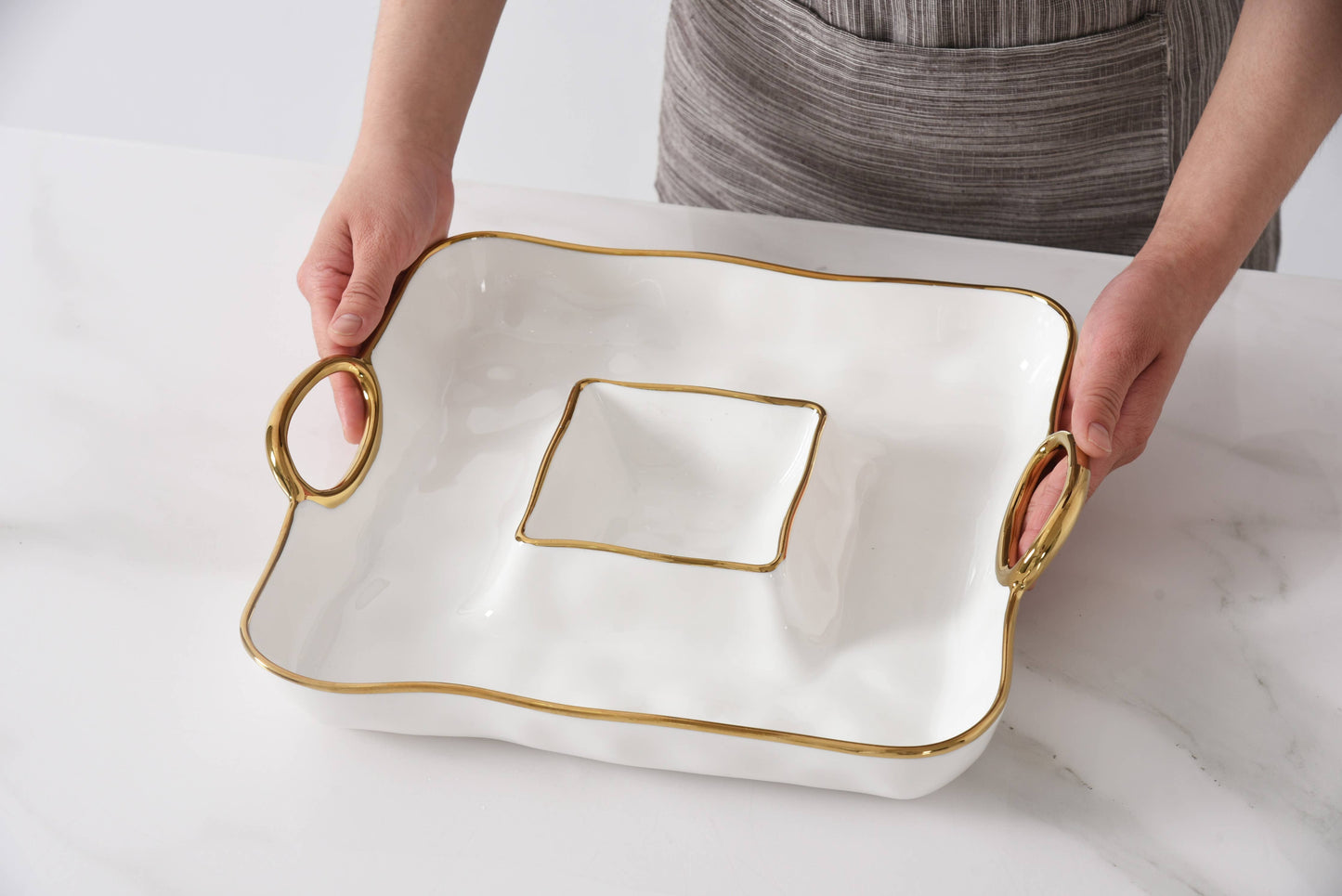 Square Chip & Dip by Pampa Bay