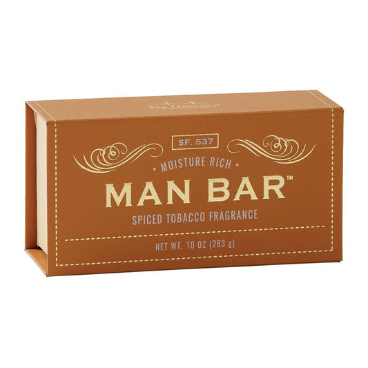 Man Bar 10oz- Spiced Tobacco