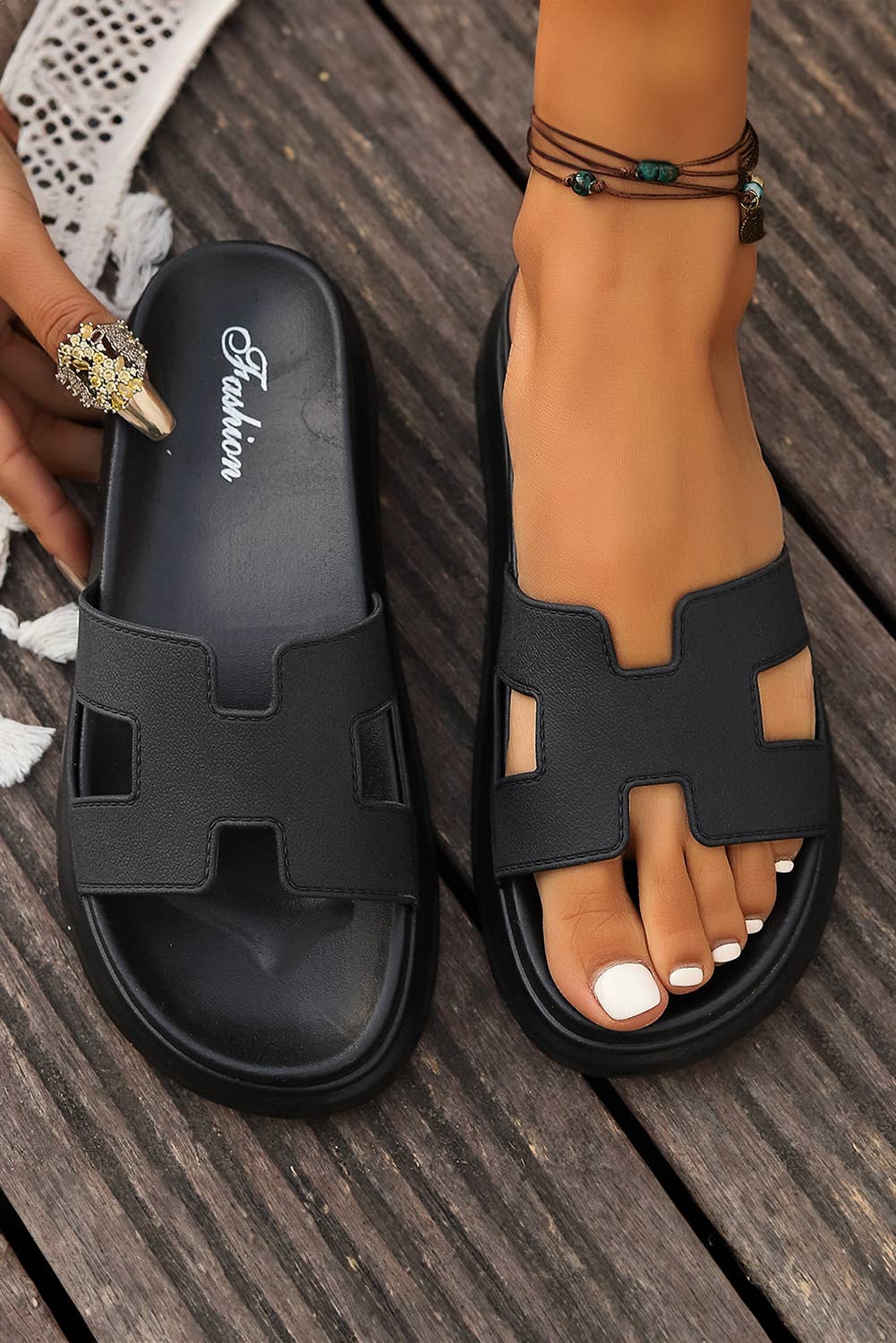 Cutout Design  Slipper