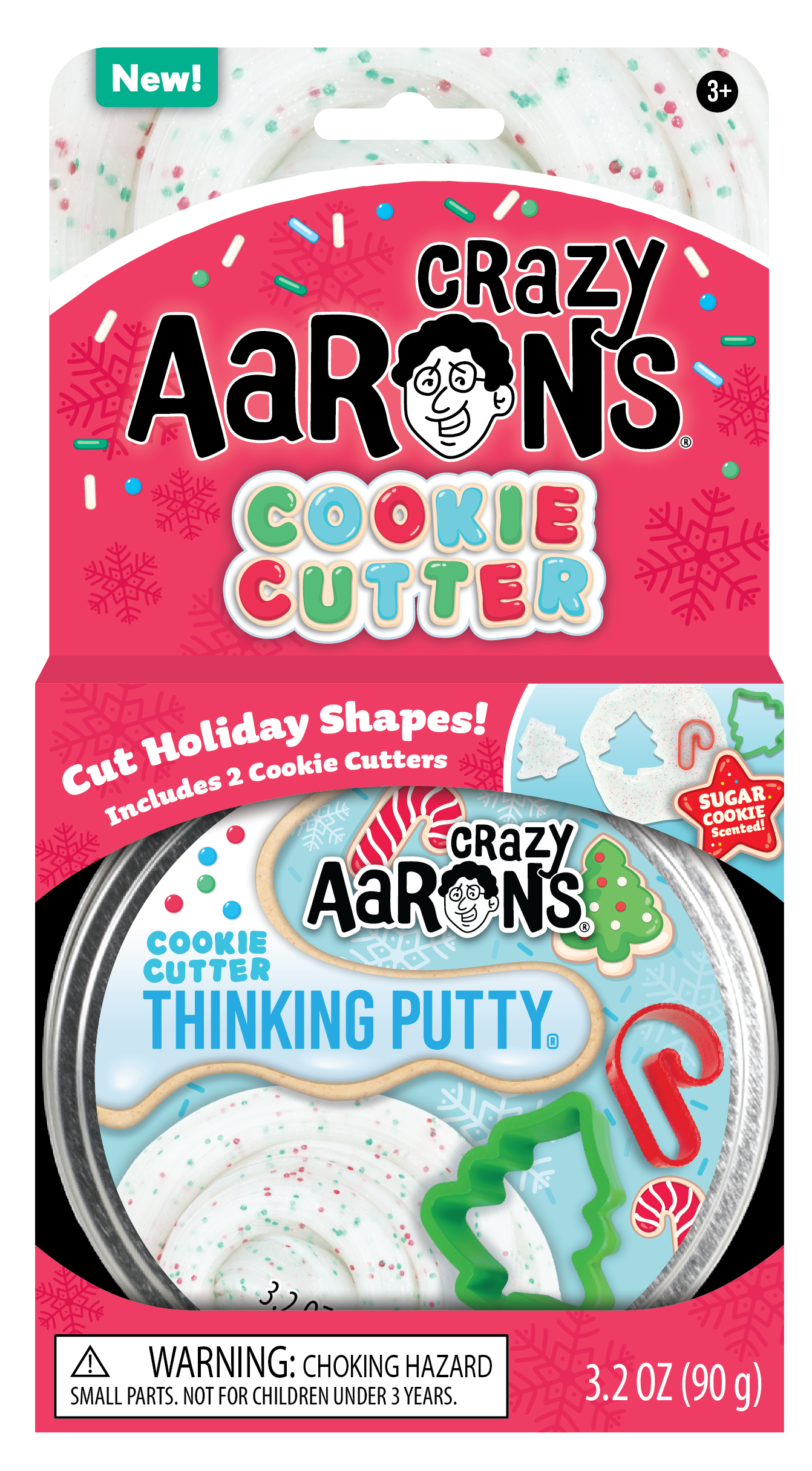 Cookie Cutter - Full Size 4" Thinking Putty Tin