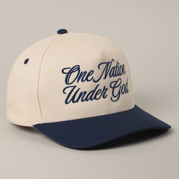 One Nation Under God Two-Tone Trucker Hat