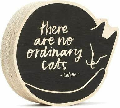 THERE ARE NO ORDINARY CATS WALL DECOR