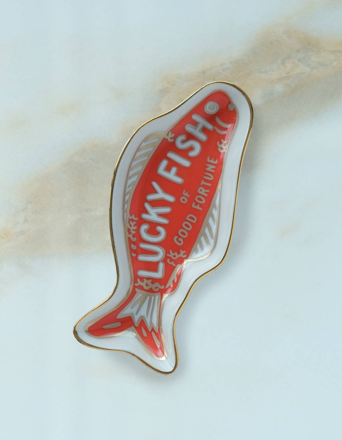 Porcelain Trinket Dish | Fortune Fish by Idlewild