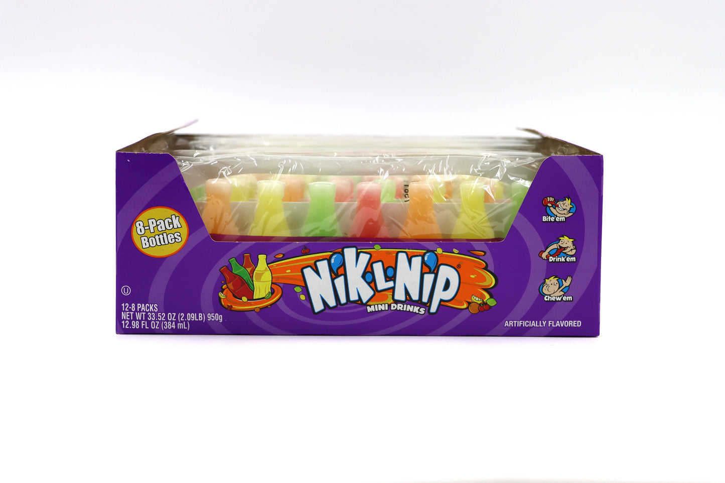 Nik-L-Nips Original Wax Bottles (8-Pack)