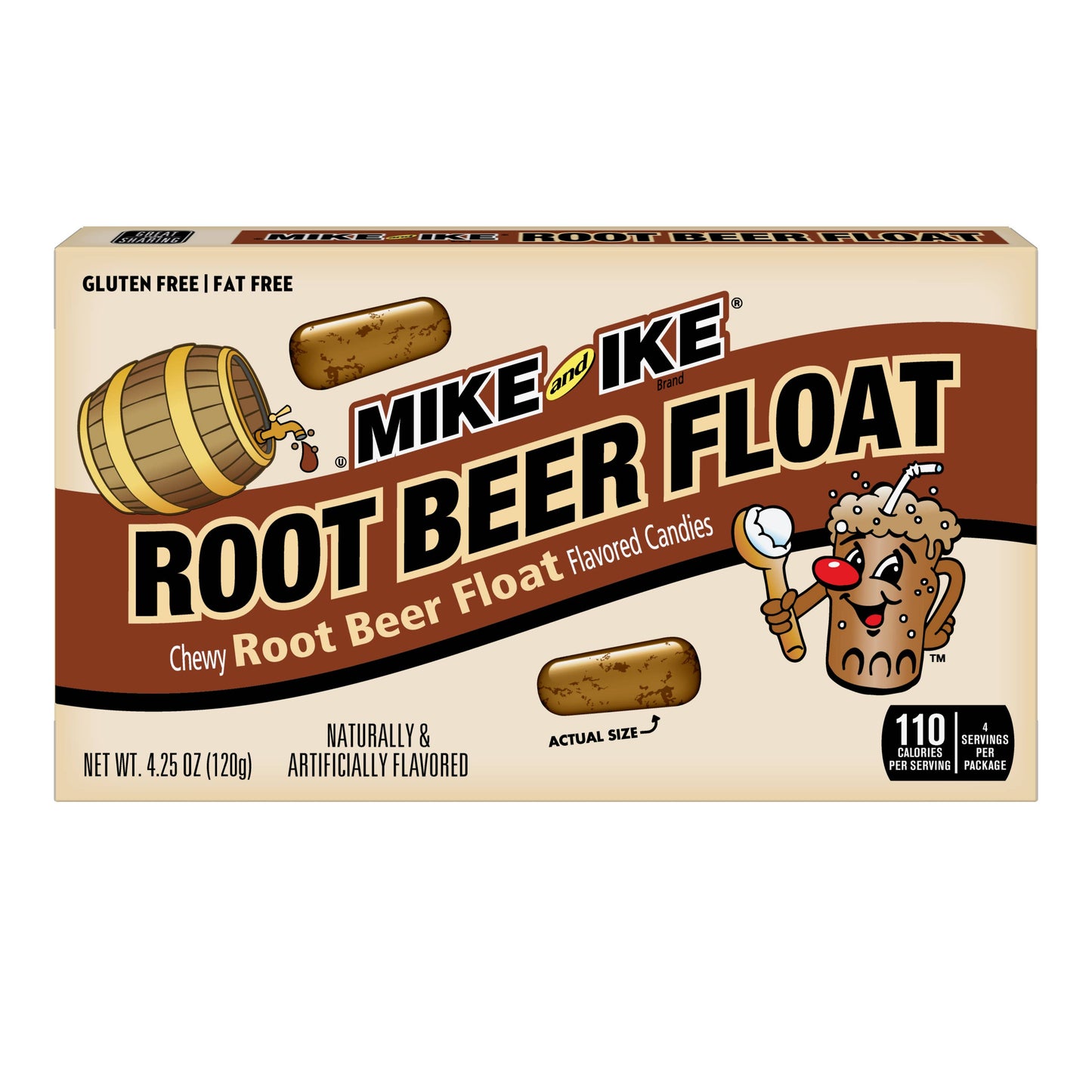 Mike & Ike Root Beer Float