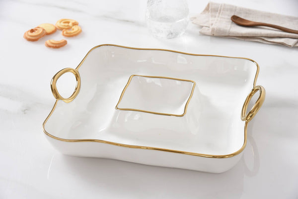 Square Chip & Dip by Pampa Bay