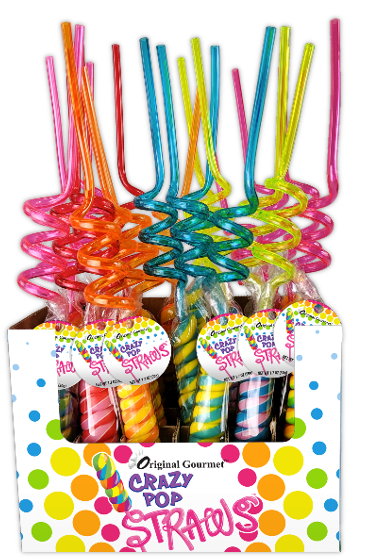 Crazy Pop Straw (assorted flavors to chose from)