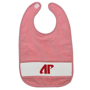 Austin Peay Smocked Gingham BIB