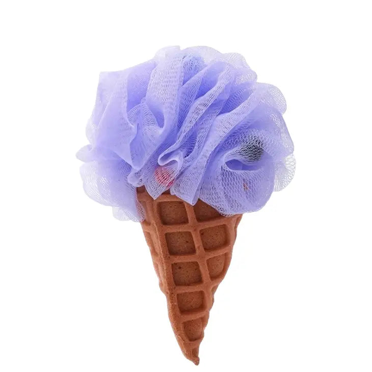 Ice Cream Cone Exfoliating Sponge