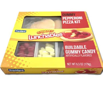 Gummy Lunchable Pizza