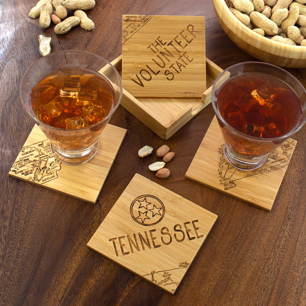 Tennessee Charcuterie Board & Coaster Gift Set