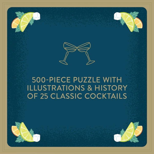 Cocktail Lover's 500-piece Jigsaw Puzzle