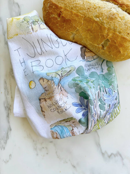 The Jungle Book Tea Towel