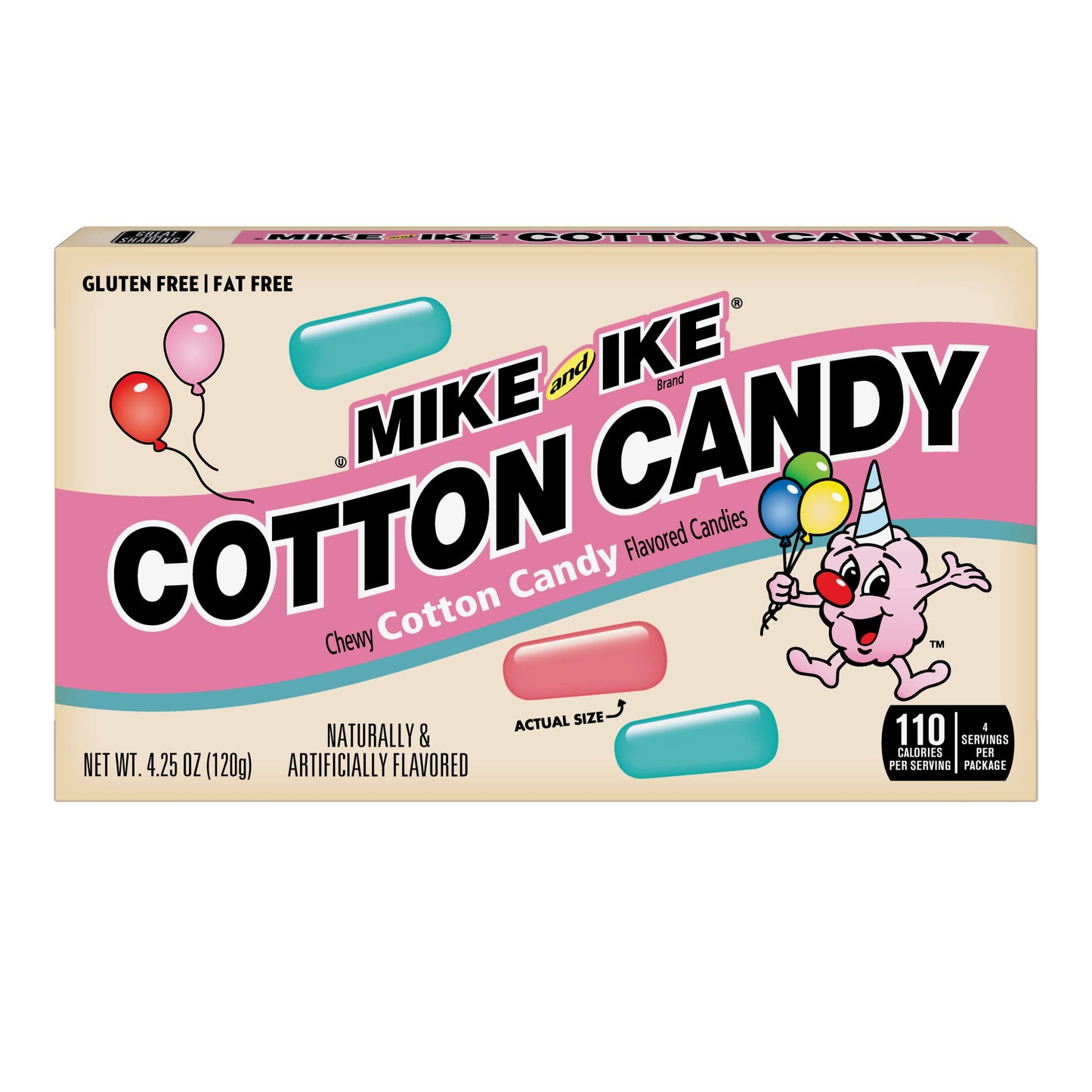 Mike & Ike Cotton Candy