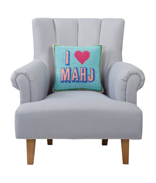 I Love Mahj Hook Pillow