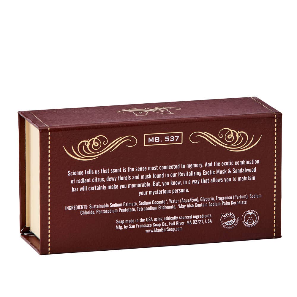 Man Bar- Exotic Musk & Sandalwood