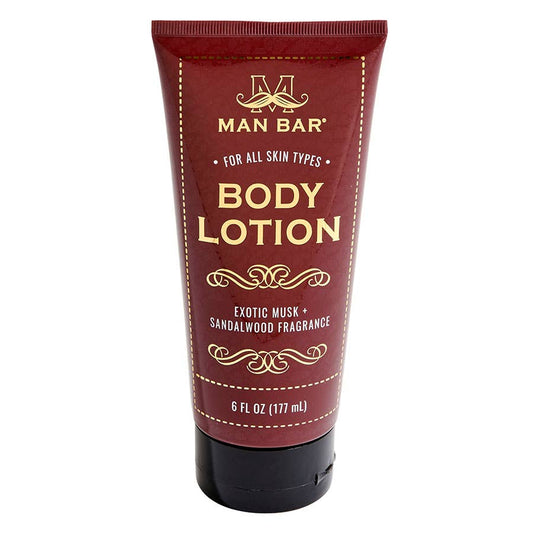 Man Bar Body Lotion 6oz- Exotic Musk and Sandalwood