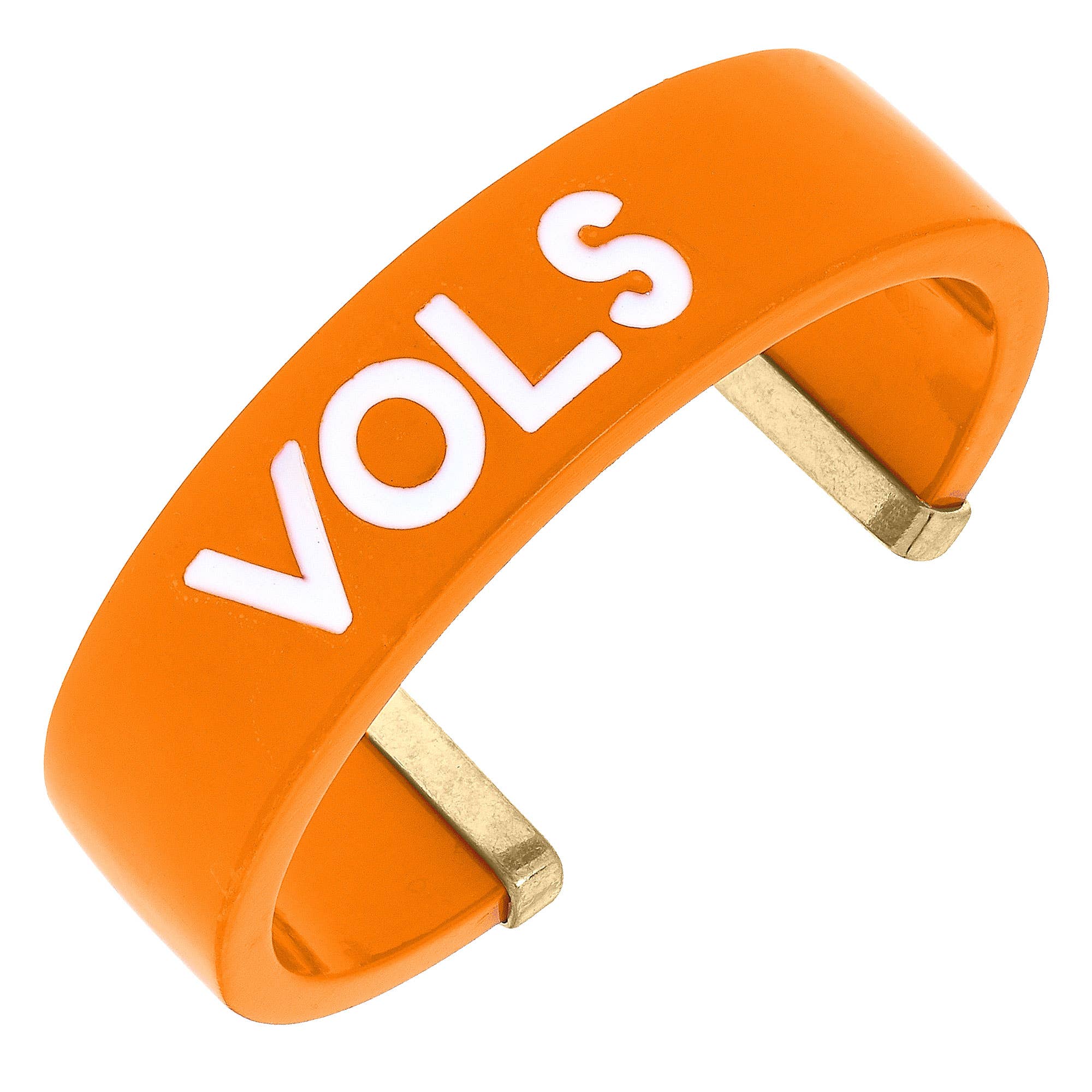 Tennessee Volunteers Resin Cuff Bracelet in Orange