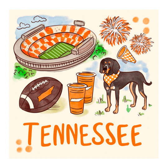 Tennessee Icons Sticker