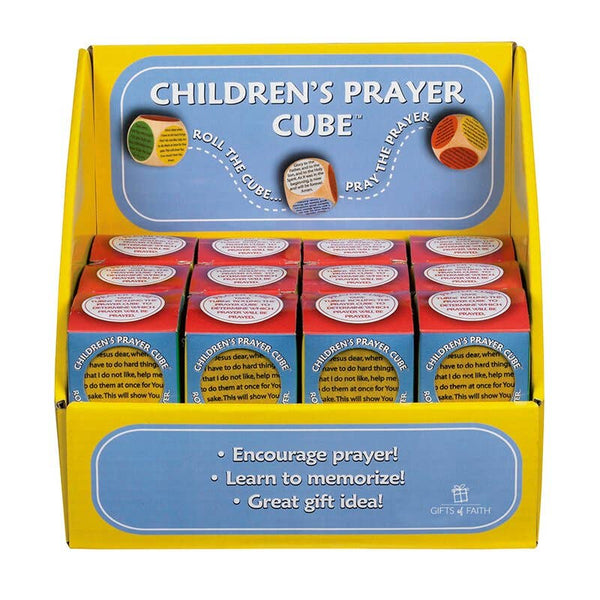 Children's Prayer Cube Display