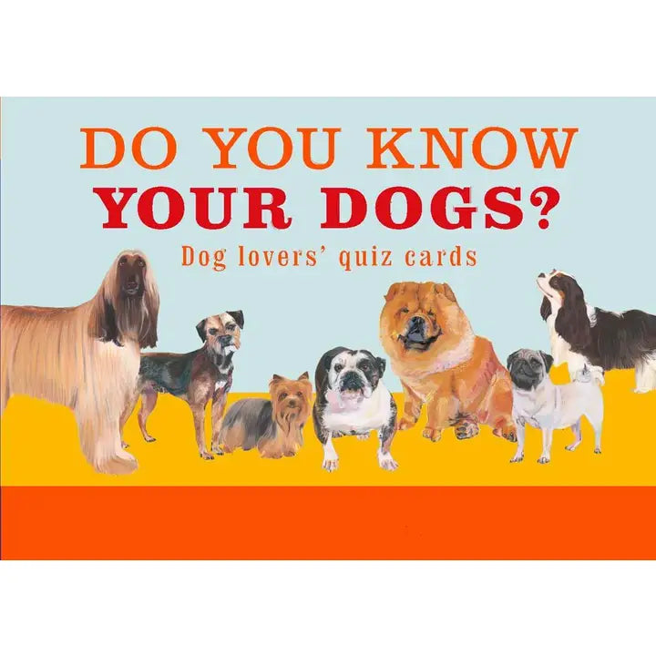 Do You Know Your Dogs? Dog Lovers' Quiz Cards