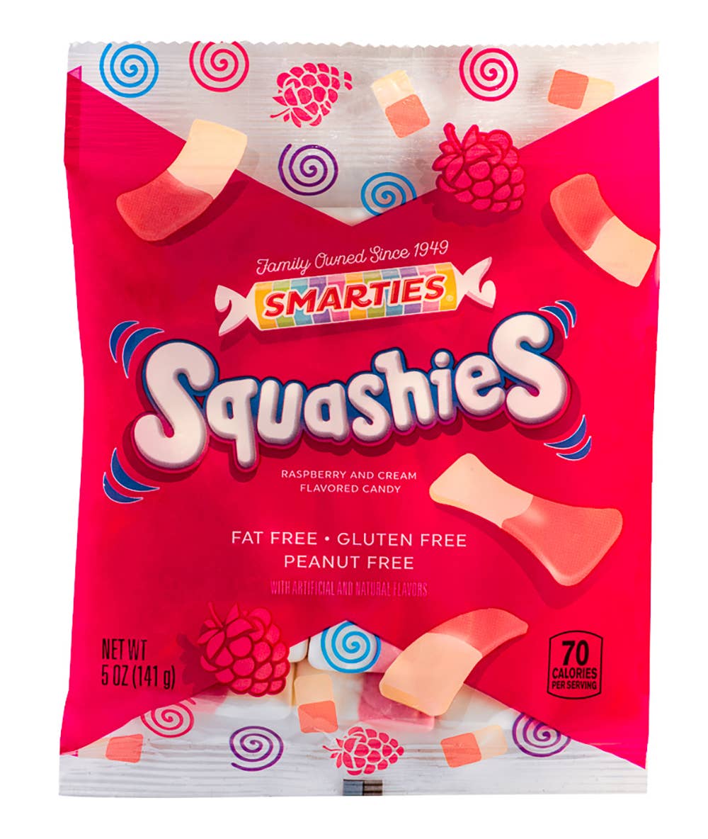 Smarties Squashies, - Raspberry and Cream
