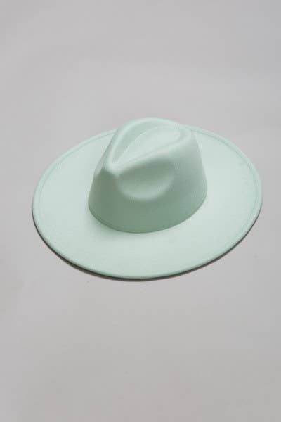 VINTAGE PLAIN FEDORA HAT MINT