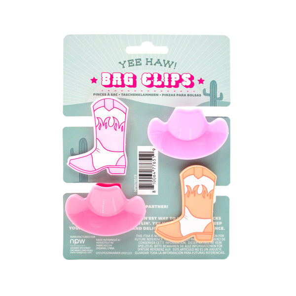 Western Kitchen Chip Bag Clips-4 Pack