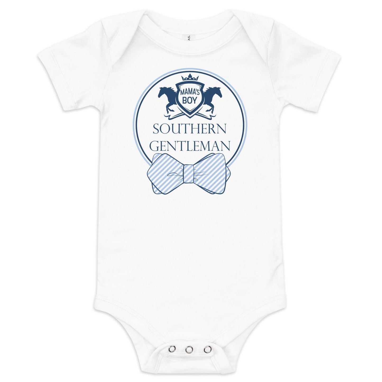 Southern Gentleman Onesie: 3-6 Mos