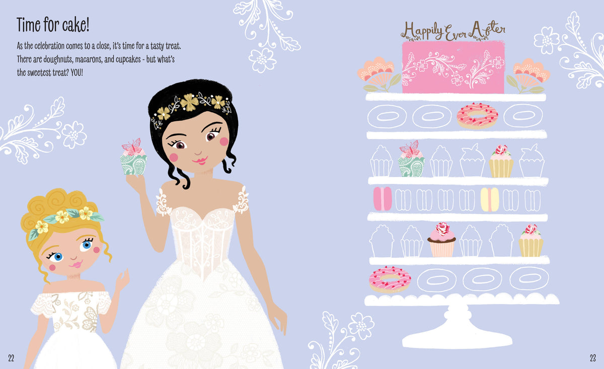 My Sticker Dress-Up: Flower Girls