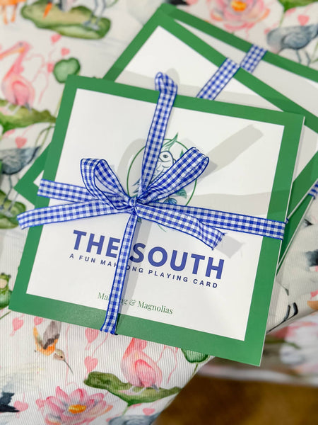 The South: A Fun Mahjong Playing Card