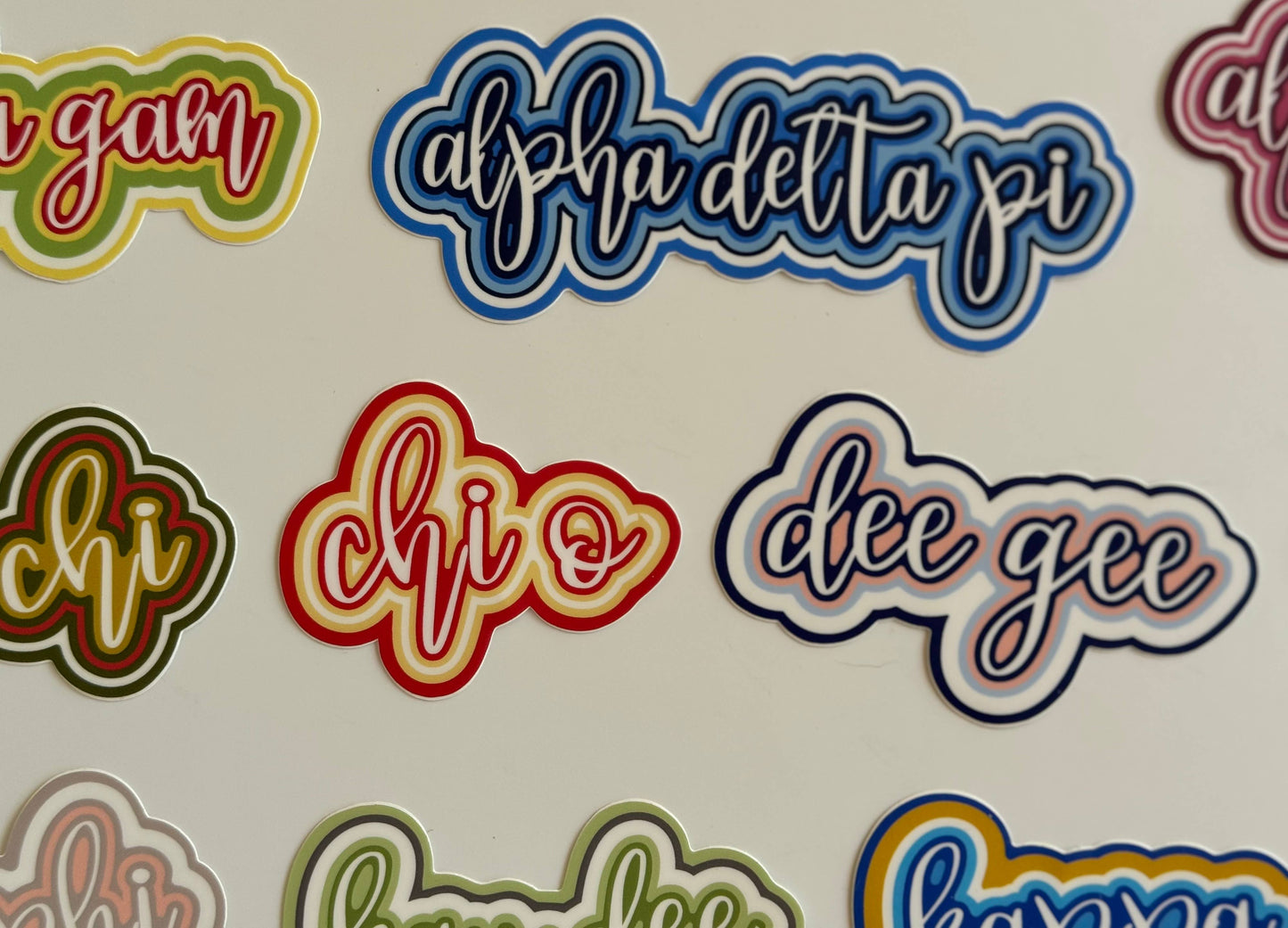 Alpha Delta Pi Sorority Decal