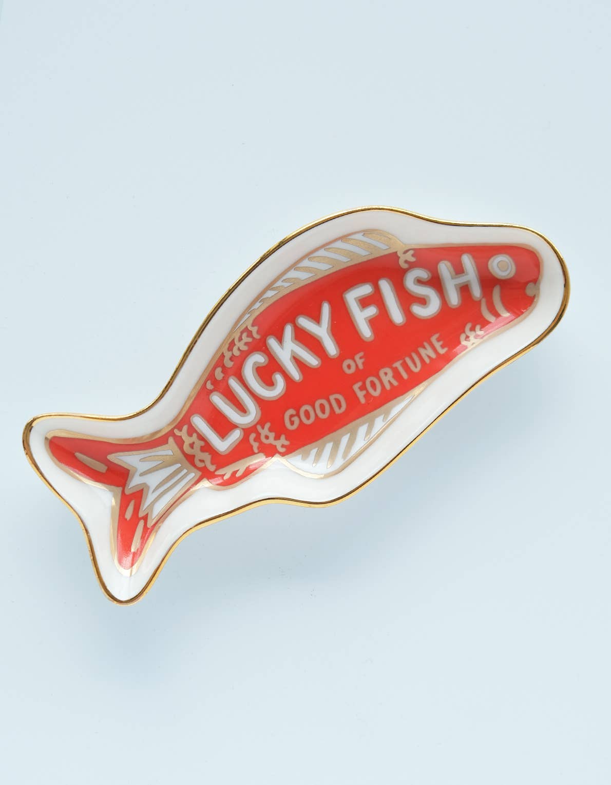 Porcelain Trinket Dish | Fortune Fish by Idlewild