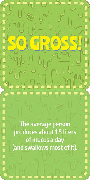 Gross Facts Lunch Box Notes for Kids!