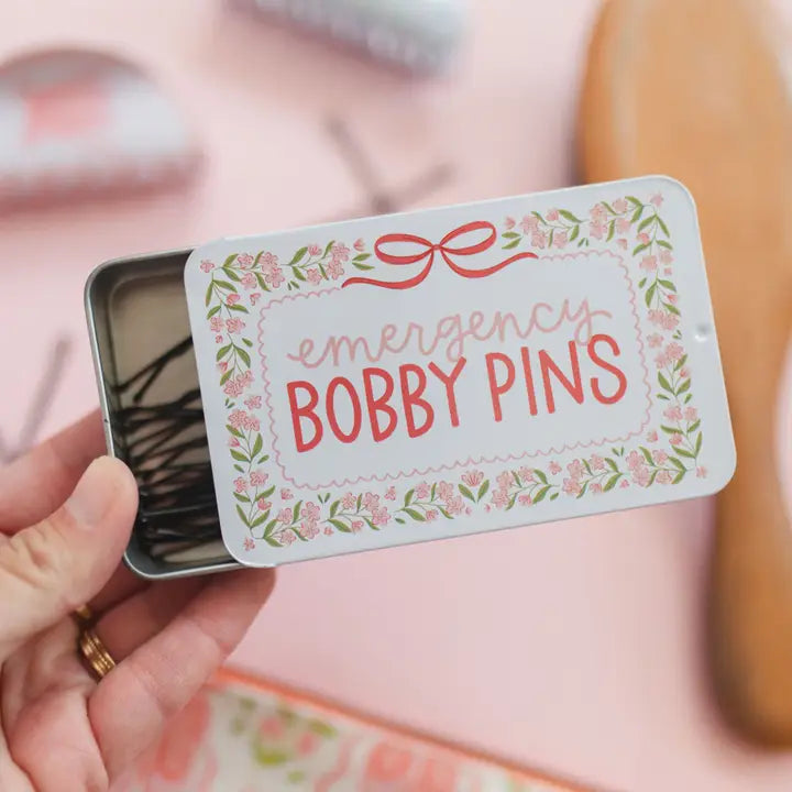 Emergency Bobby Pins Travel Tin