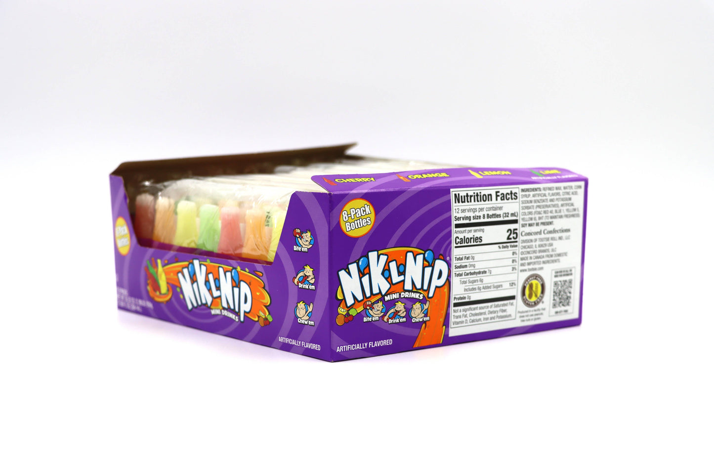 Nik-L-Nips Original Wax Bottles (8-Pack)