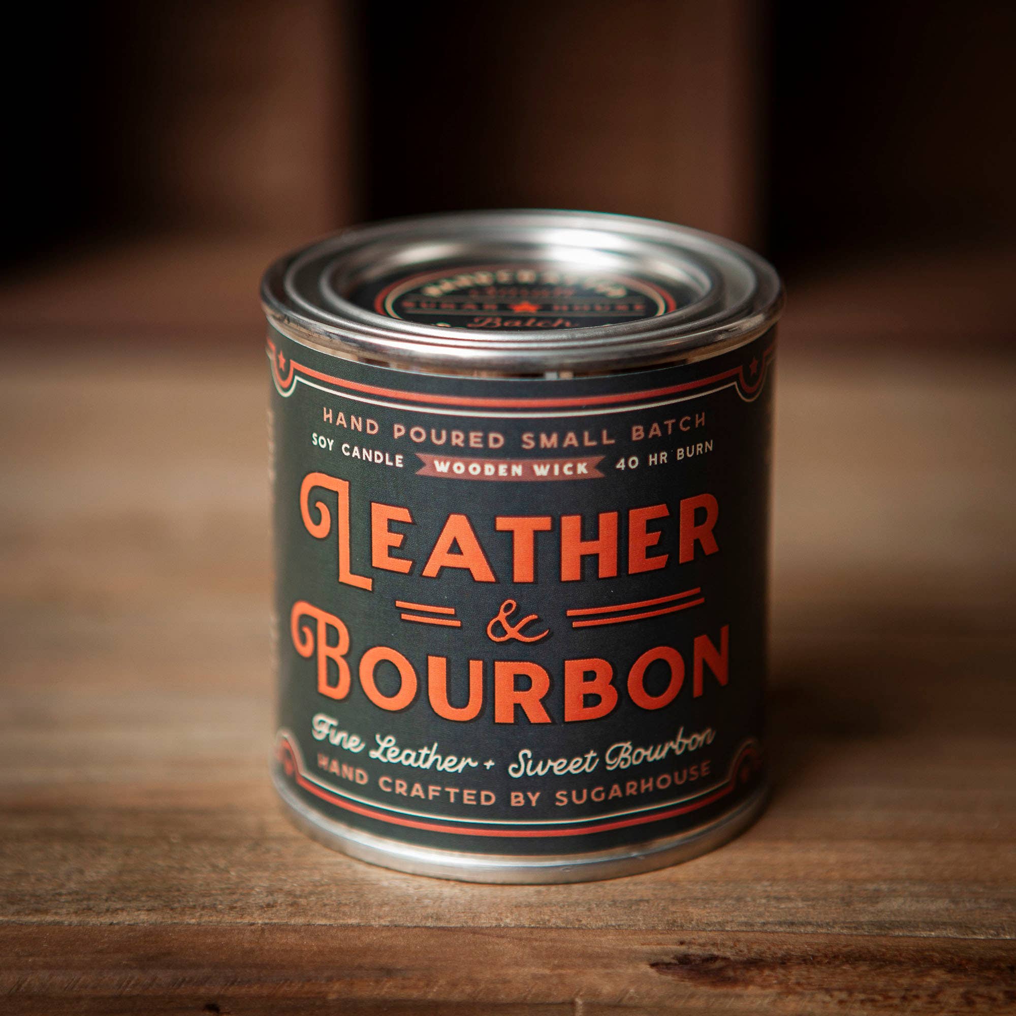 Leather & Bourbon Candle