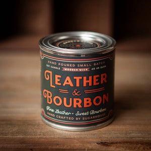 Leather & Bourbon Candle