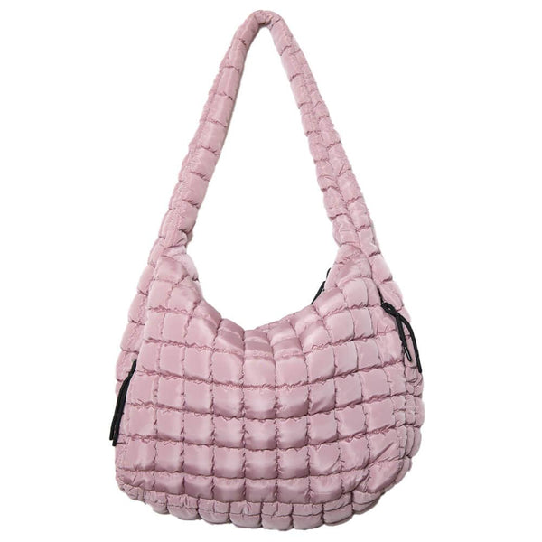 Oversized Quilted Tote Bag