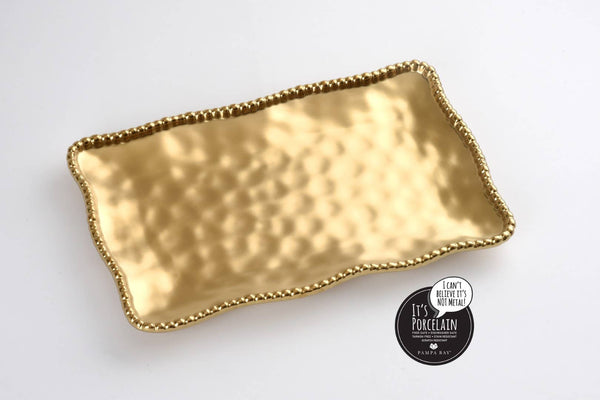 Gold Medium Platter