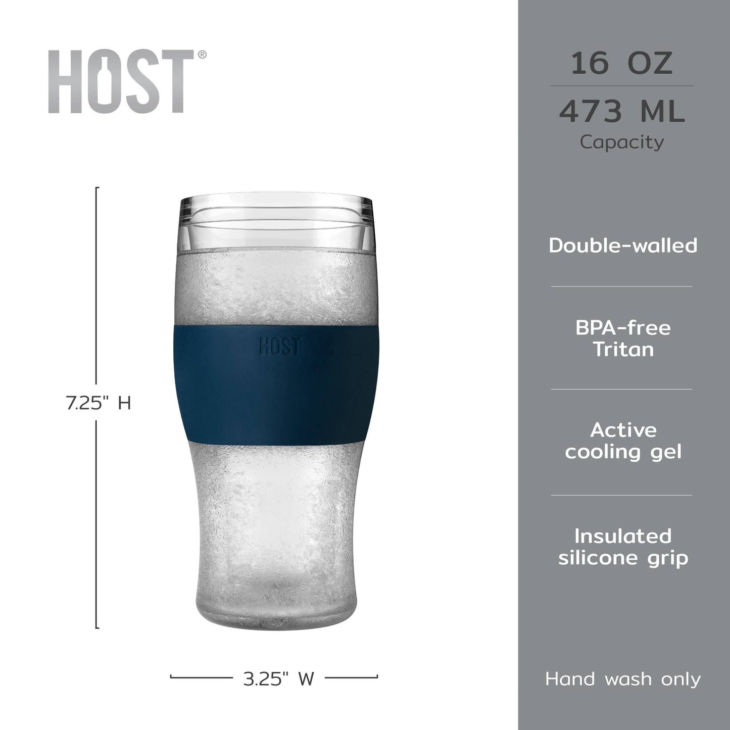 Beer FREEZE Cooling Cup in Collegiate Color