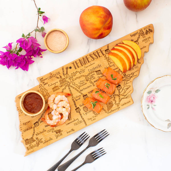 Tennessee Charcuterie Board & Coaster Gift Set