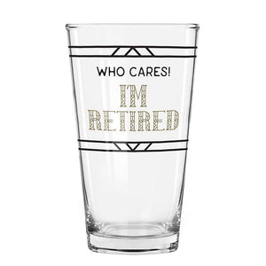 Who Cares! Pint Glass