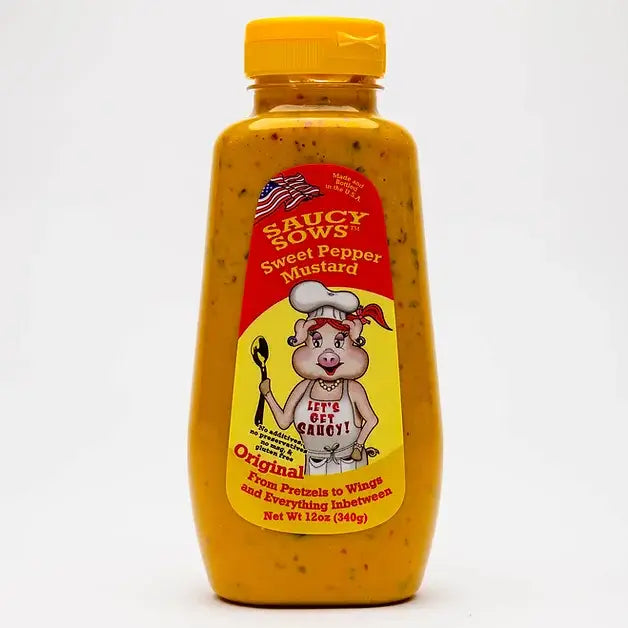 Original Sweet Pepper Mustard 12oz Bottle