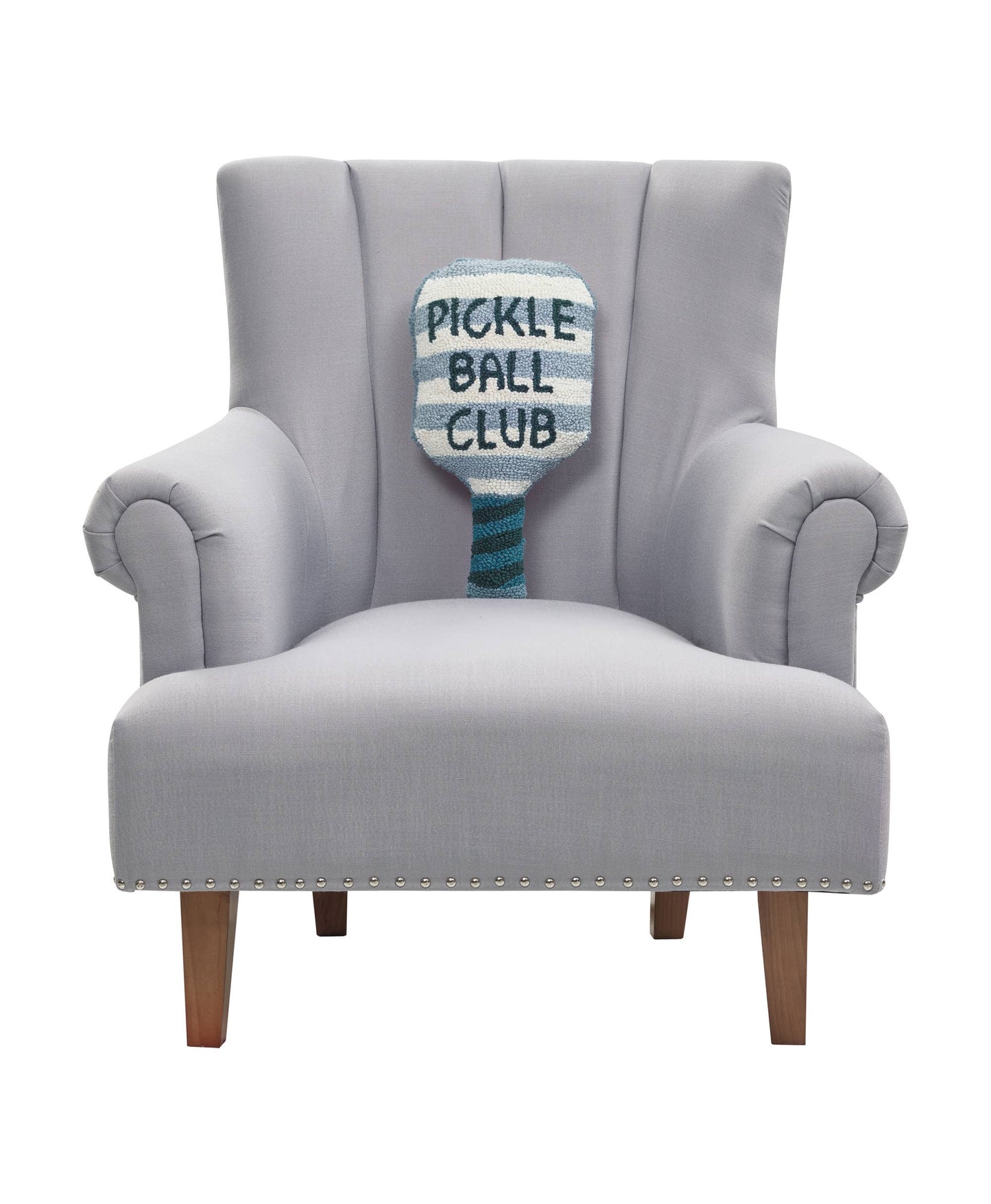 Shaped Pickle Ball Paddle Hook Pillow