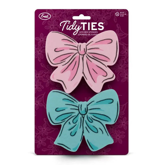Tidy Ties Coquette Bow Sponges