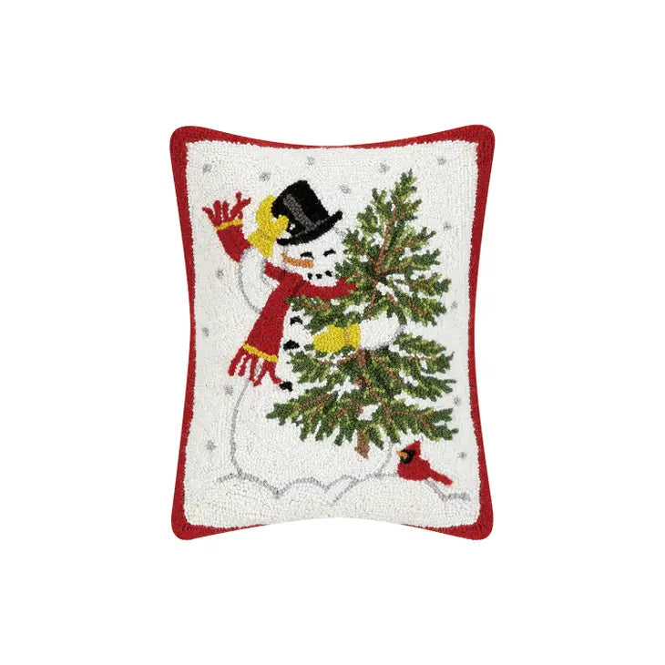 Snowman Hook Pillow