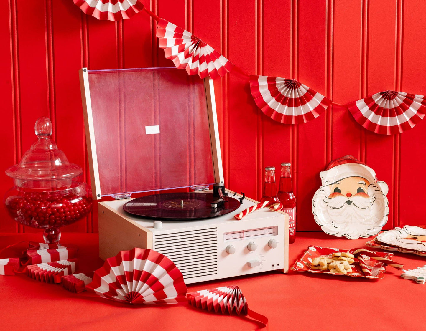 Retro Santa Plate