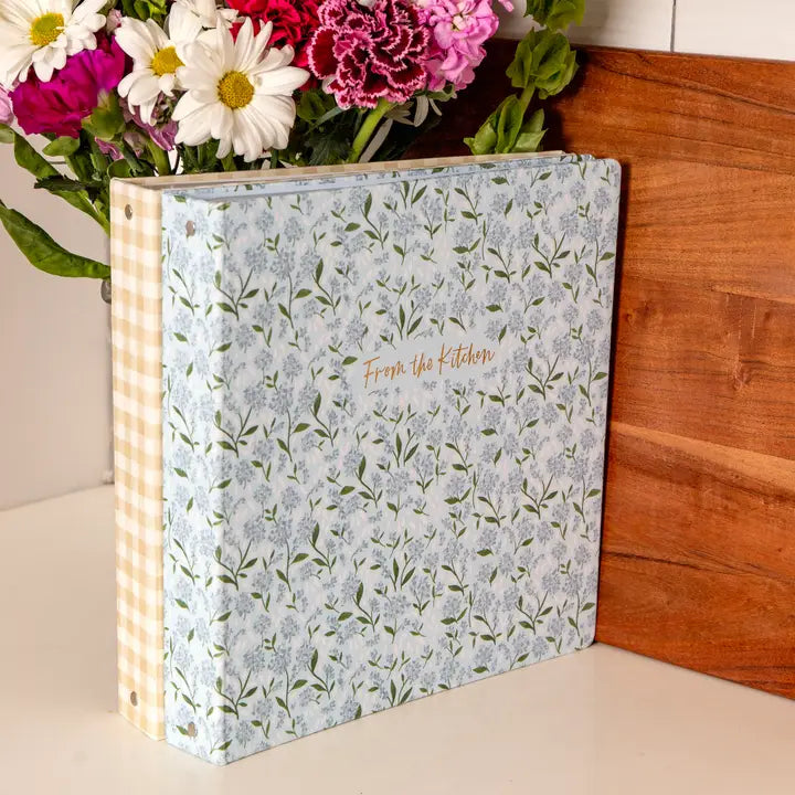 Hydrangeas Large Recipe Binder
