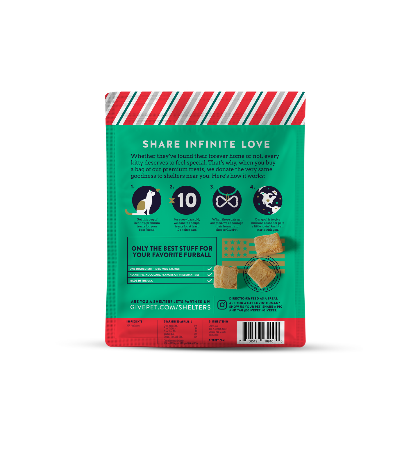 GivePet Naughty or Mice Freeze Dried Cat Treats